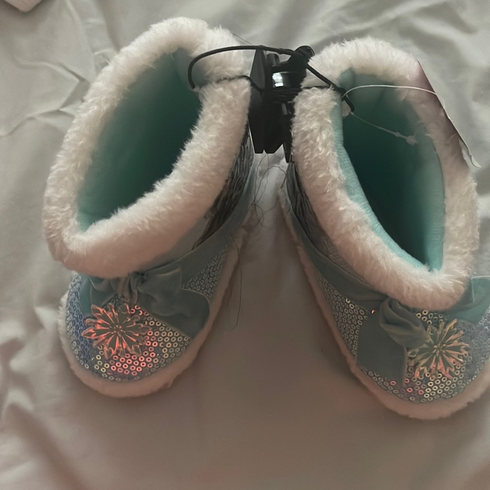 Nice frozen boots